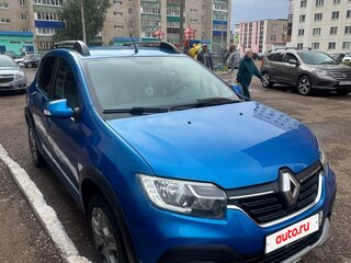 2019 Renault Sandero Stepway II Рестайлинг, синий, 1100000 рублей, вид 3