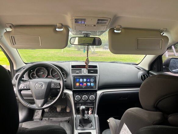 2012 Mazda 6 II (GH) Рестайлинг, чёрный, 770000 рублей - вид 5