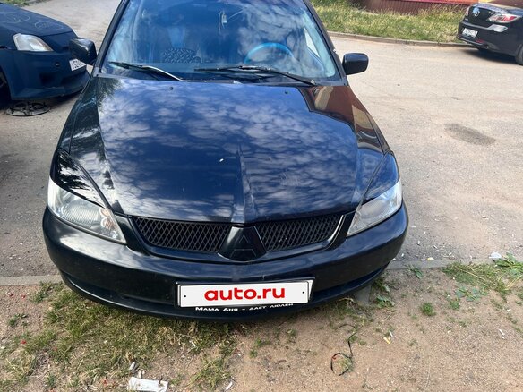 2006 Mitsubishi Lancer IX Рестайлинг, чёрный - вид 3