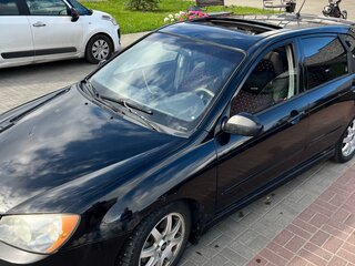 2004 Kia Spectra I Рестайлинг 2, чёрный, 200000 рублей, вид 5
