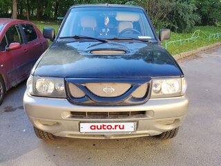 2002 Nissan Terrano II Рестайлинг 2, чёрный, 450000 рублей, вид 1