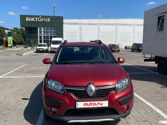 2018 Renault Sandero Stepway II, красный, 1050000 рублей - вид 1