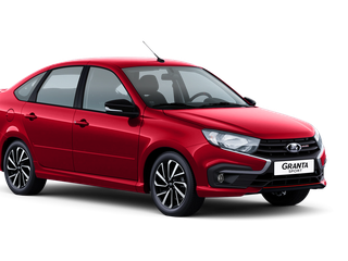 2026 Lada (ВАЗ) Granta Sport I Рестайлинг, красный, 1647000 рублей, вид 1