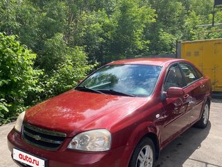 2009 Chevrolet Lacetti I, красный, 380000 рублей, вид 1
