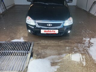 2014 Lada (ВАЗ) Priora I Рестайлинг, чёрный, 440000 рублей, вид 1