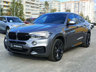 2016 BMW X6 40d II (F16), серый, 3430000 рублей, вид 1