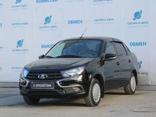 2022 Lada (ВАЗ) Granta I Рестайлинг, чёрный, 575000 рублей, вид 1