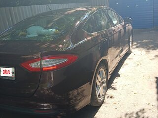2012 Ford Fusion (North America) II, красный, 1100000 рублей, вид 4