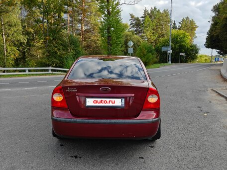 2007 Ford Focus II, пурпурный, 400000 рублей, вид 4