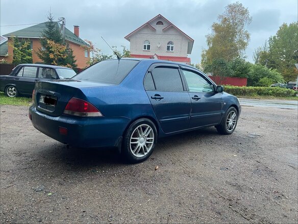2005 Mitsubishi Lancer IX, синий, 300000 рублей - вид 6