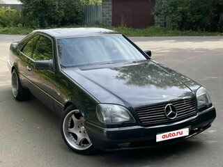 1994 Mercedes-Benz CL-Класс 500 I (C140), чёрный, 2000000 рублей, вид 1