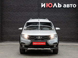 2021 Lada (ВАЗ) Largus Cross I Рестайлинг, серый, 1250000 рублей, вид 2