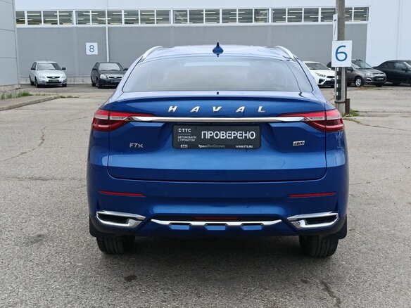 2021 Haval F7x I, синий, 1370000 рублей - вид 5
