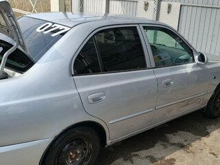 2001 Hyundai Accent II, серебристый, 300000 рублей, вид 2