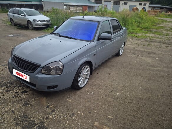 2013 Lada (ВАЗ) Priora I Рестайлинг, серый, 600000 рублей