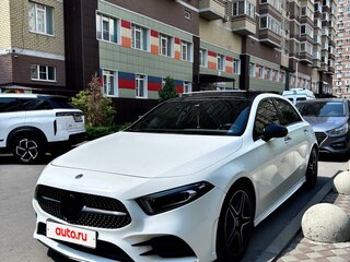 2018 Mercedes-Benz A-Класс 200 IV (W177), белый, 2020000 рублей, вид 1