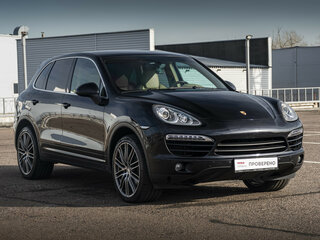 2014 Porsche Cayenne Diesel II (958), чёрный, 2890000 рублей, вид 4