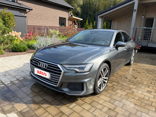 2021 Audi A6 45 TFSI V (C8), серый, 4150000 рублей, вид 1