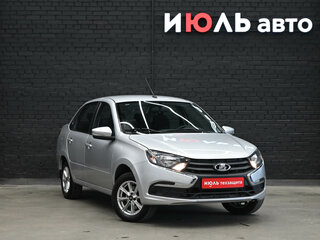 2022 Lada (ВАЗ) Granta I Рестайлинг, серый, 730000 рублей, вид 3