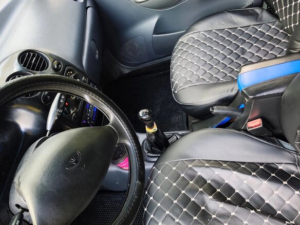 2007 Daewoo Matiz I Рестайлинг, серебристый, 150000 рублей - вид 6