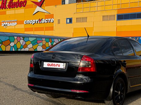 2012 Skoda Octavia II (A5) Рестайлинг, чёрный, 1300000 рублей, вид 5