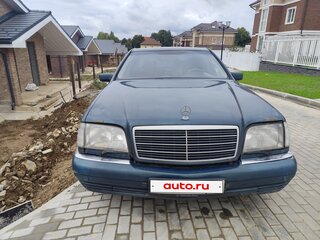 1996 Mercedes-Benz S-Класс 320 III (W140) Рестайлинг, зелёный, 500000 рублей, вид 1