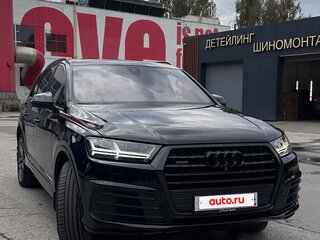 2018 Audi Q7 II (4M), чёрный, 5350000 рублей, вид 1