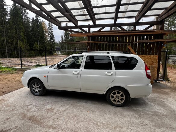 2011 Lada (ВАЗ) Priora I, белый, 190000 рублей - вид 9