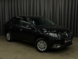2014 Renault Logan II, чёрный, 619777 рублей, вид 2