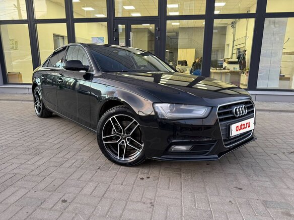 2014 Audi A4 IV (B8) Рестайлинг, чёрный, 1070000 рублей - вид 2