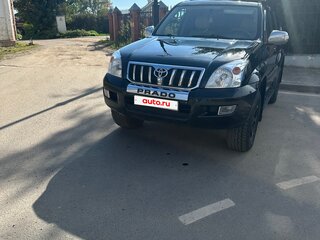 2004 Toyota Land Cruiser Prado 120 Series, чёрный, 1400000 рублей, вид 3