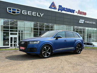 2017 Audi Q7 II (4M), синий, 4200000 рублей, вид 1