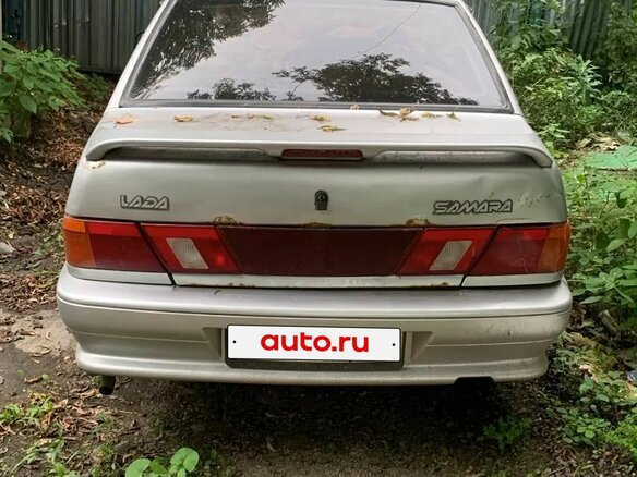 2007 Lada (ВАЗ) 2115, серебристый - вид 1