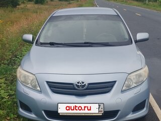 2008 Toyota Corolla X (E140, E150), голубой, 500000 рублей, вид 2