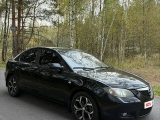 2008 Mazda 3 I (BK) Рестайлинг, чёрный, 490000 рублей, вид 1