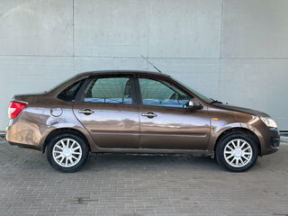 2013 Lada (ВАЗ) Granta I, коричневый, 390000 рублей, вид 5