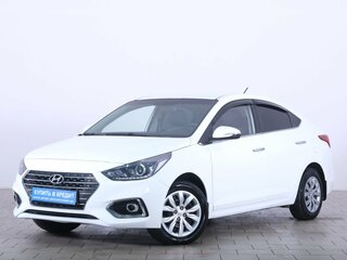 2019 Hyundai Solaris II, белый, 1449000 рублей, вид 3