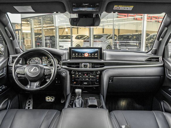 2019 Lexus LX 570 III Рестайлинг 2, чёрный, 6500000 рублей - вид 25