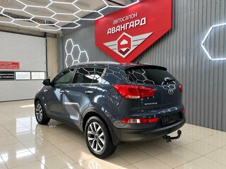 2014 Kia Sportage III Рестайлинг, синий, 1747000 рублей, вид 5
