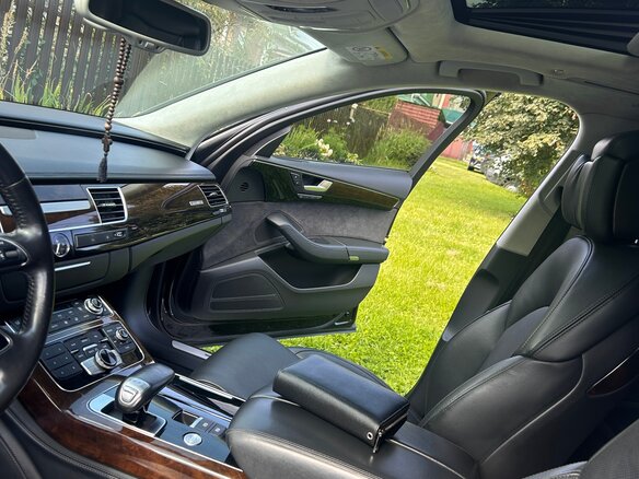 2014 Audi A8 Long III (D4) Рестайлинг, чёрный, 2070000 рублей - вид 8