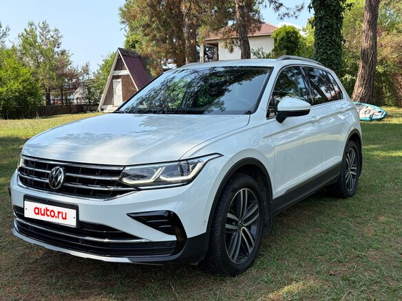 2021 Volkswagen Tiguan II Рестайлинг, белый