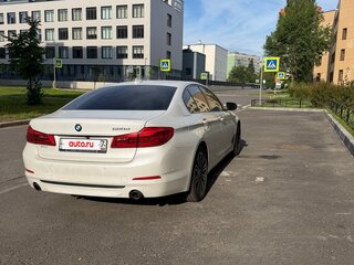 2019 BMW 5 серии 520d VII (G30/G31/G38), белый, 3150000 рублей, вид 5