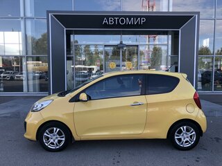 2012 Kia Picanto II, жёлтый, 784500 рублей, вид 5
