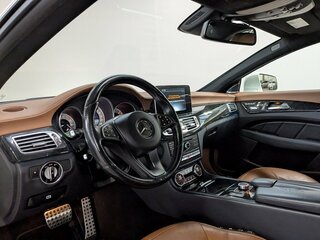 2015 Mercedes-Benz CLS 350 BlueTEC II (C218) Рестайлинг, белый, 3500000 рублей, вид 2