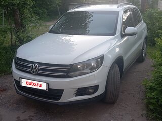 2014 Volkswagen Tiguan I Рестайлинг, белый, 1220000 рублей, вид 2