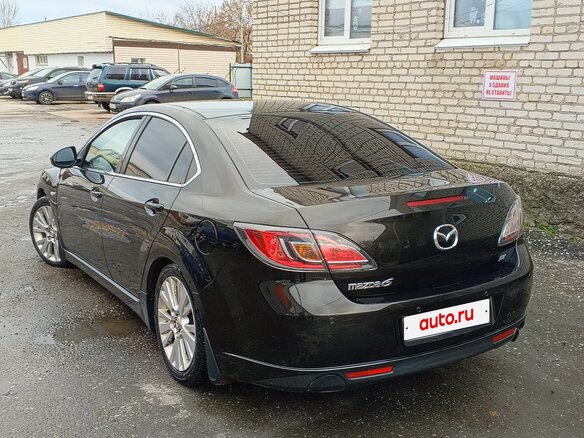 2008 Mazda 6 II (GH), чёрный, 640000 рублей - вид 3