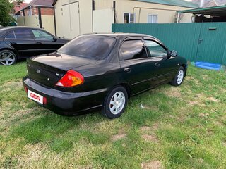 2008 Kia Spectra I Рестайлинг 2, чёрный, 380000 рублей, вид 4