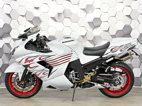 2006 Kawasaki ZX-14R, белый, 745000 рублей, вид 4
