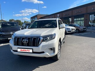 2019 Toyota Land Cruiser Prado 150 Series Рестайлинг 2, белый, 5350000 рублей, вид 1