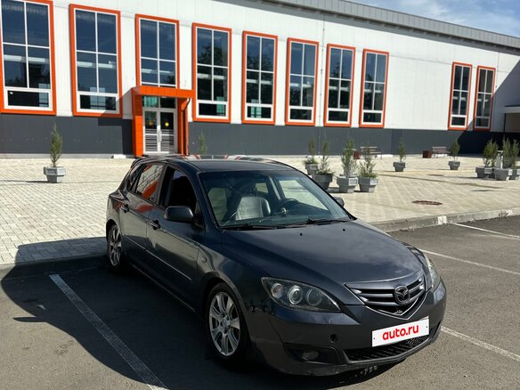 2007 Mazda 3 I (BK) Рестайлинг, серый, 320000 рублей